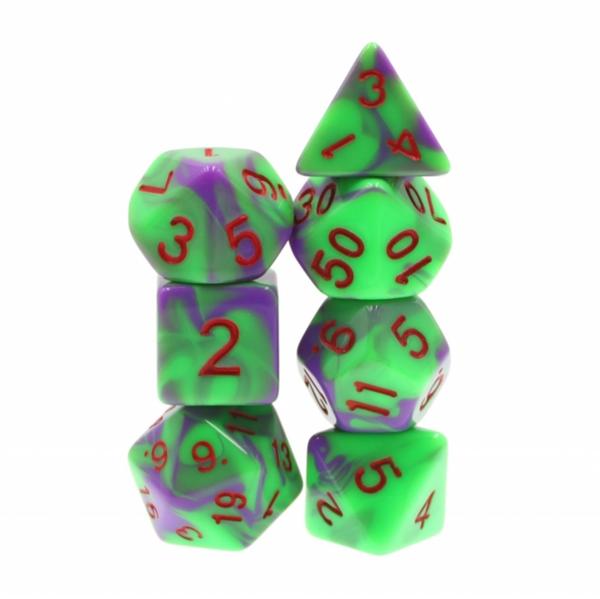 Foam Brain: Goblin Goo RPG Dice Set